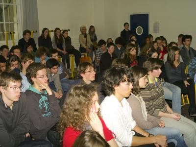 Intervention de Sam Braun au lycée Lavoisier de Paris (mars 2011)